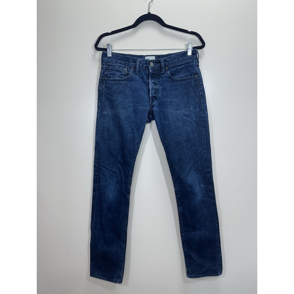 Simon‎ Miller Men's Jeans 30x34 Blue Denim Salvage M092 Slim  Fit  Skokie